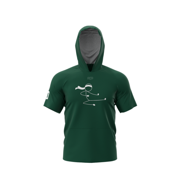 Picture of Short Sleeve Hood-Stick Figure Ninja