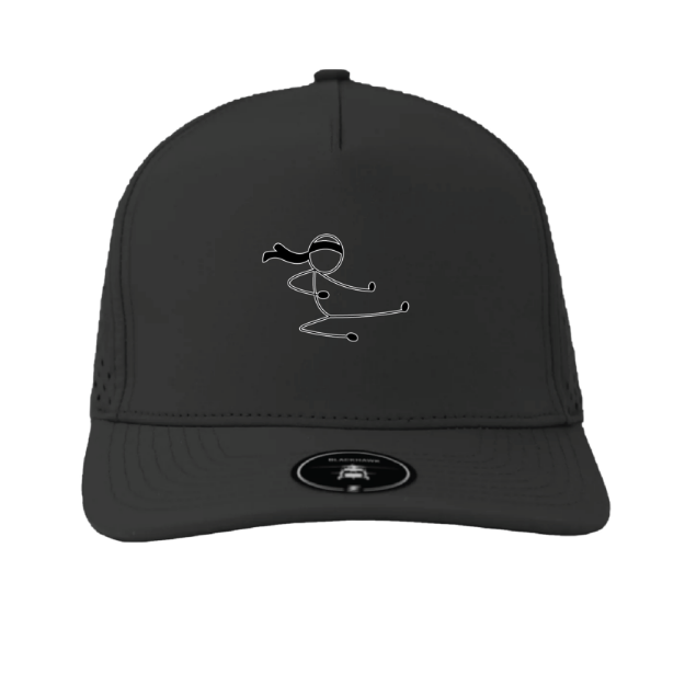 Picture of BlackHawk Hat (Black)-Stick Figure Ninja