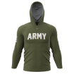 Picture of Long Sleeve Hooded Sun Shirt-ARMY