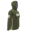 Picture of Long Sleeve Hooded Sun Shirt-ARMY