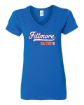 Picture of Roster Women Vneck Tshirt (Royal)