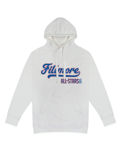 Picture of Roster Pullover Fleece (White)-Fillmore Allstars 2025