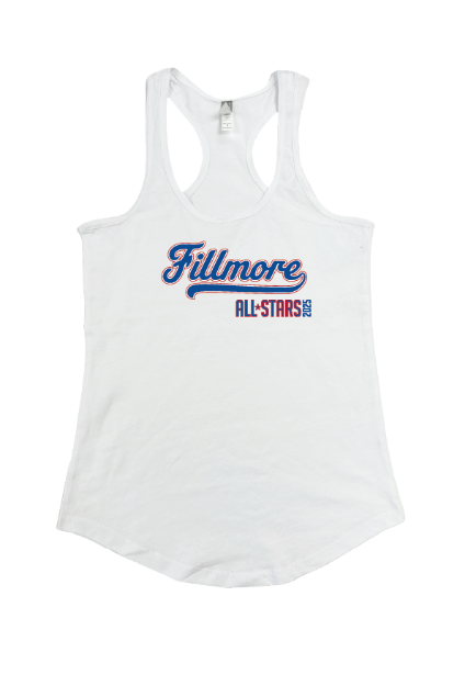 Picture of Roster Women's Tank (White)-Fillmore Allstars 2025