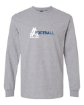Picture of 7-Football-Long Sleeve Sleeve Tshirt (Sport Grey)-Academy Camps