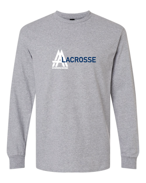 Picture of 7-Lacrosse-Long Sleeve Sleeve Tshirt (Sport Grey)-Academy Camps