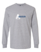 Picture of 7-Soccer-Long Sleeve Sleeve Tshirt (Sport Grey)-Academy Camps
