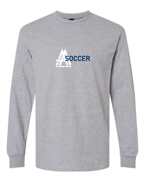Picture of 7-Soccer-Long Sleeve Sleeve Tshirt (Sport Grey)-Academy Camps