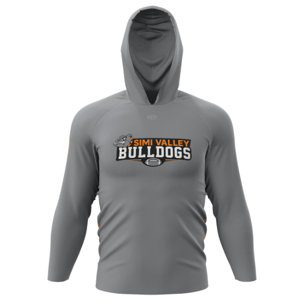 Picture of Long Sleeve Hooded Sun Shirt-Simi Valley Football