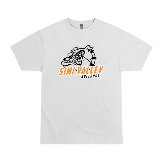 Picture of Short Sleeve Tshirt (White)-Simi Valley Football