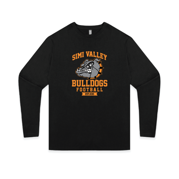 Picture of Long Sleeve Tshirt (Black)-Simi Valley Football