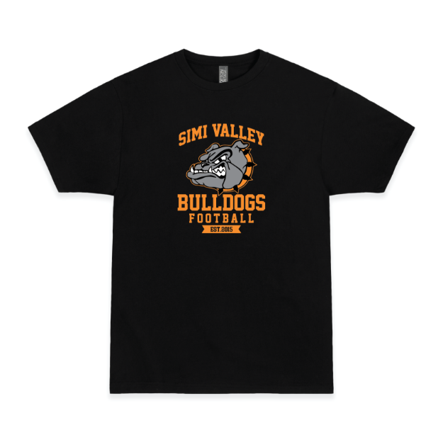 Picture of Short Sleeve Tshirt (Black)-Simi Valley Football