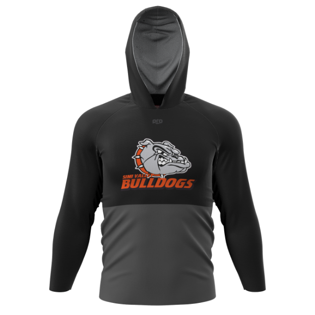 Picture of Long Sleeve Hooded Sun Shirt-Simi Valley Football Coaches
