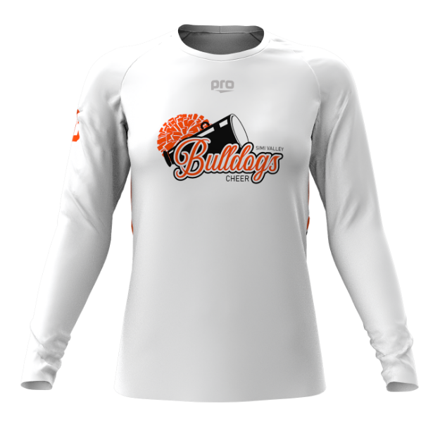 Picture of Women Long Sleeve Performance Shirt-Simi Valley Cheer