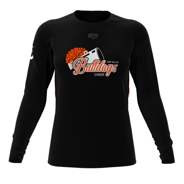 Picture of Women Long Sleeve Performance Shirt-Simi Valley Cheer
