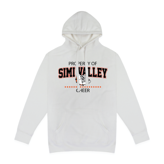 Picture of Pullover Fleece (White)-Simi Valley Cheer
