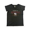 Picture of Women Vneck Tshirt (Black)-Simi Valley Cheer