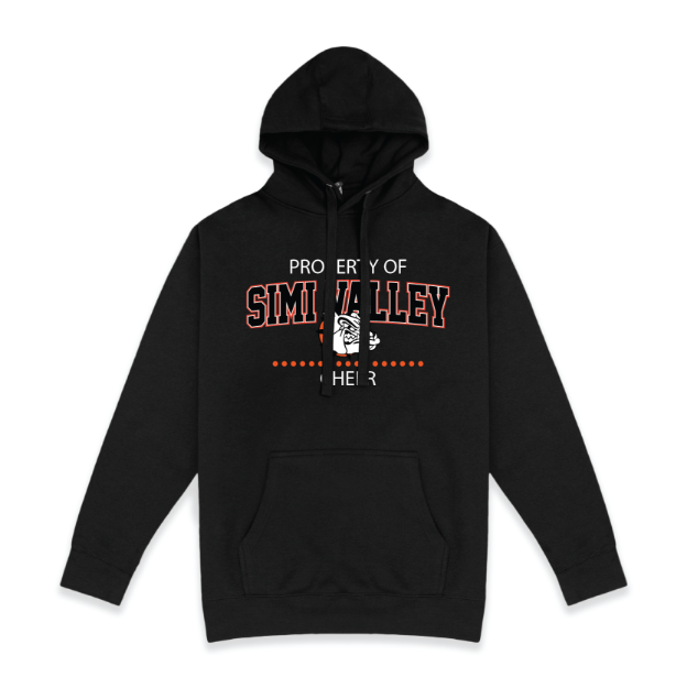 Picture of Pullover Fleece (Black)-Simi Valley Cheer
