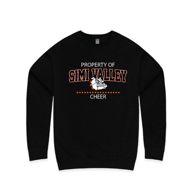 Picture of Crew Neck (Black)-Simi Valley Cheer