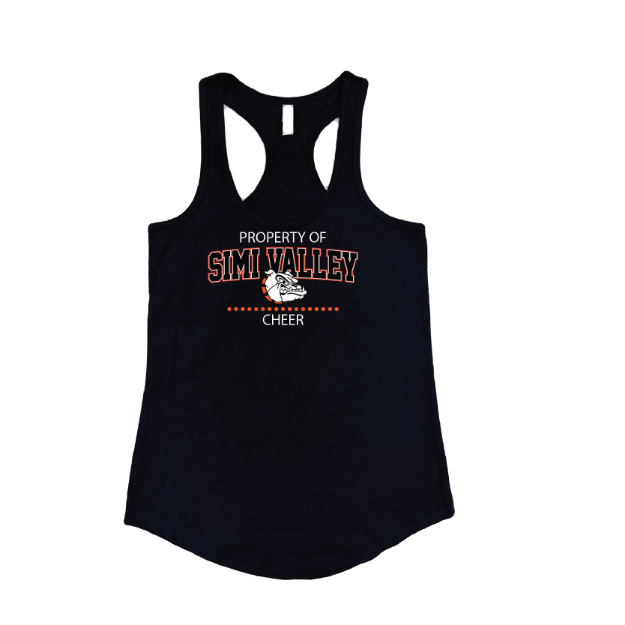 Picture of Women's Tank (Black)-Simi Valley Cheer