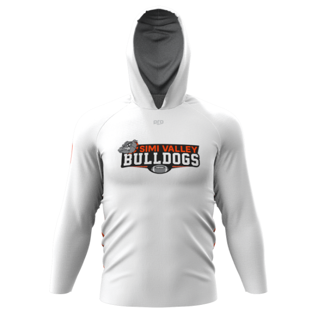 Picture of Long Sleeve Hooded Sun Shirt-Simi Valley Football