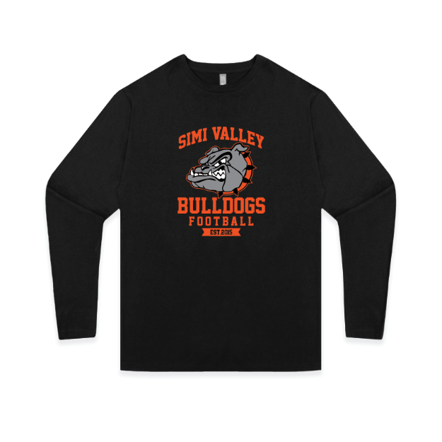 Picture of Long Sleeve Tshirt (Black)-Simi Valley Football