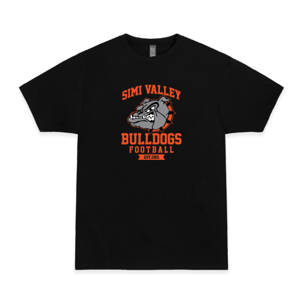 Picture of Short Sleeve Tshirt (Black)-Simi Valley Football