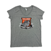 Picture of Women Vneck Tshirt (Ath Heather)-Simi Valley Football