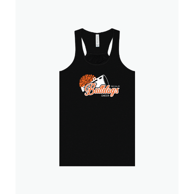 Picture of Youth Flowy Racerback Tank-Simi Valley Cheer