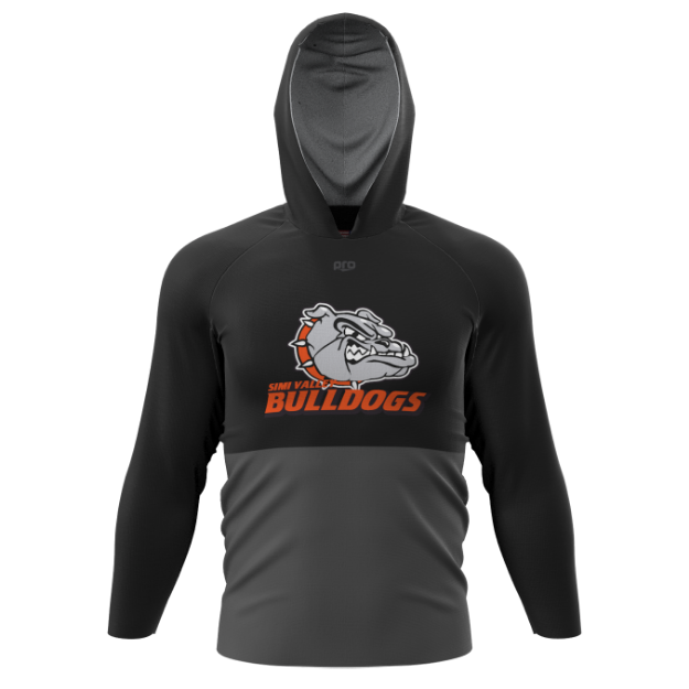 Picture of Long Sleeve Hooded Sun Shirt-Simi Valley Football Coaches