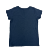 Picture of Women Vneck Tshirt (Navy)-3POINT