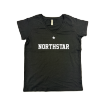 Picture of Women Vneck Tshirt (Black)-Northstar-BLACK
