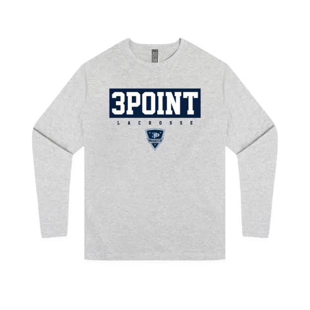 Picture of Long Sleeve Tshirt (Ath Heather)-3POINT