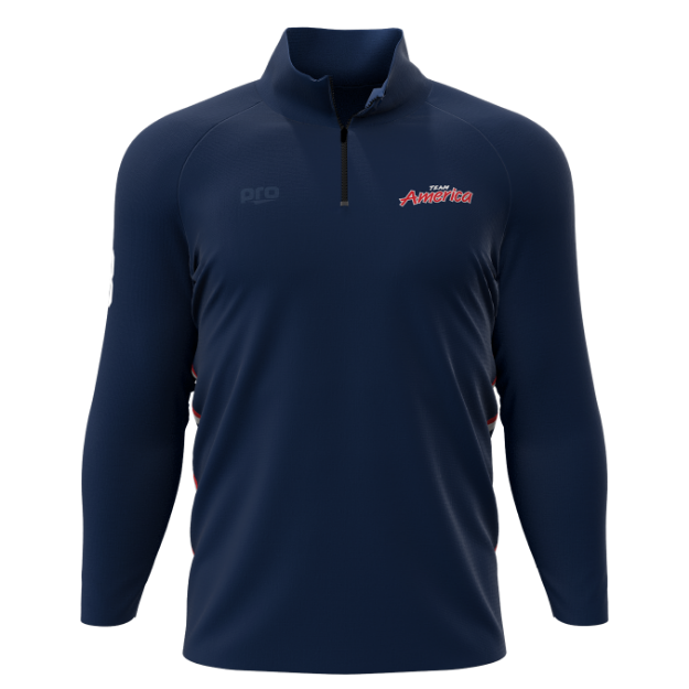 Picture of Quarter Zip Jacket-Team America