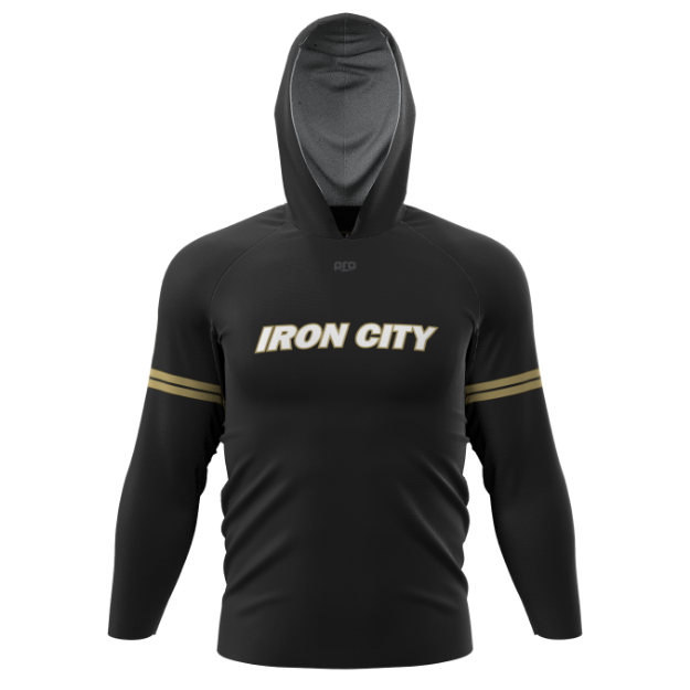 Picture of Long Sleeve Hooded Sun Shirt-Iron City - Retail