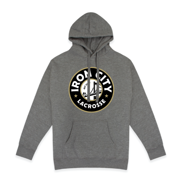Picture of Pullover Fleece (Carbon Gray)-Iron City - Retail