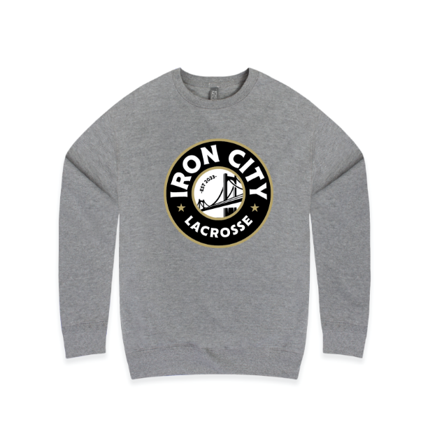 Picture of Crew Neck (Carbon Gray)-Iron City - Retail