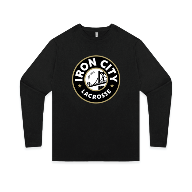 Picture of Long Sleeve Tshirt (Black)-Iron City - Retail