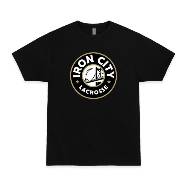 Picture of Short Sleeve Tshirt (Black)-Iron City - Retail