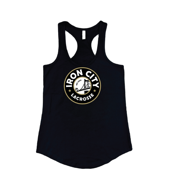 Picture of Women's Tank (Black)-Iron City - Retail