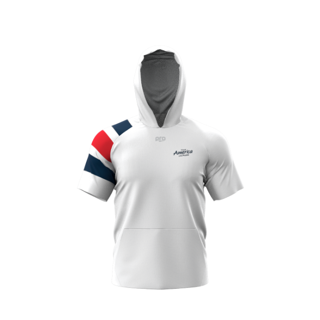 Picture of Short Sleeve Hood-Team America	