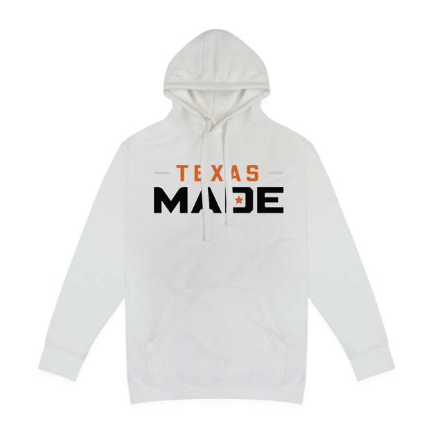 Picture of Pullover Fleece (White)-Texas made RETAIL