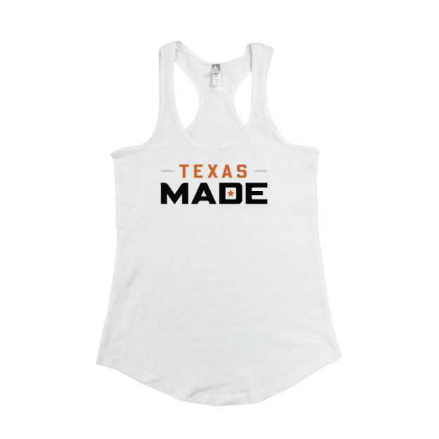 Picture of Women's Tank (White)-Texas made RETAIL
