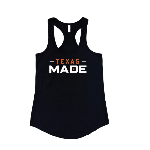 Picture of Women's Tank (Black)-Texas made RETAIL