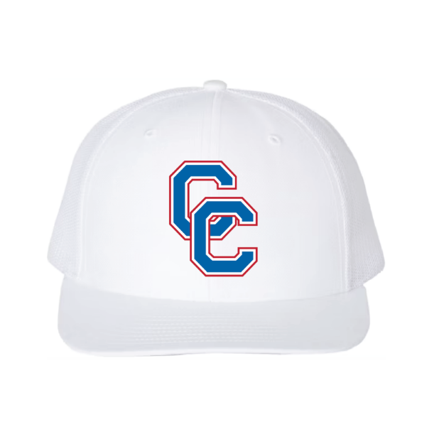 Picture of Blackhawk Hat (White)-Cherry Creek Lacrosse