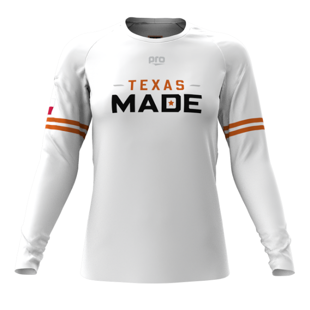 Picture of Women Long Sleeve Performance Shirt-Texas made RETAIL
