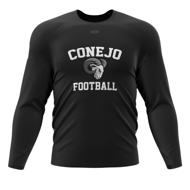 Picture of Long Sleeve Performance Shirt-CONEJO RAMS FOOTBALL