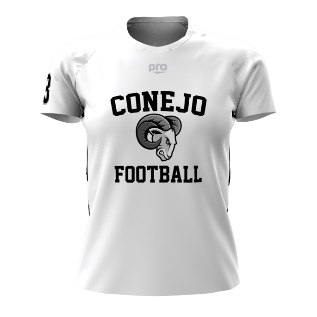Picture of Women Custom Performance Shirt-CONEJO RAMS FOOTBALL