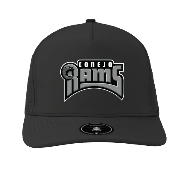Picture of BlackHawk Hat (Black)-CONEJO RAMS FOOTBALL
