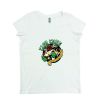 Picture of Women Vneck Tshirt (White)-Clarkston High School Boys Lacrosse