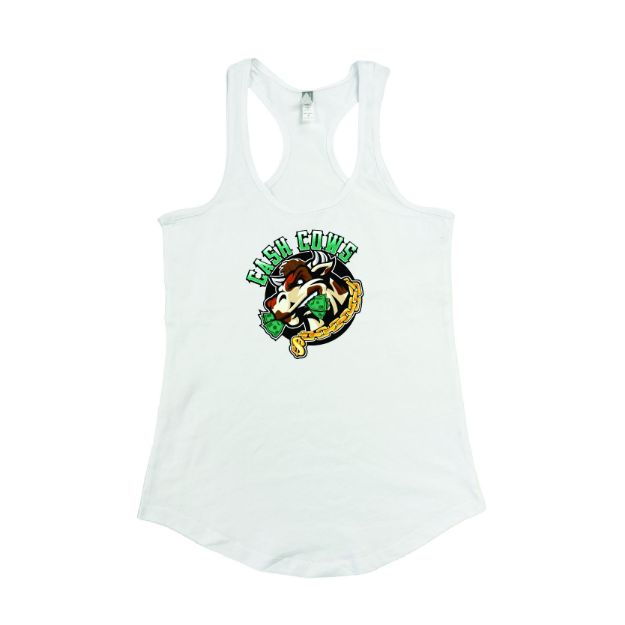 Picture of Women's Tank (White)-Clarkston High School Boys Lacrosse